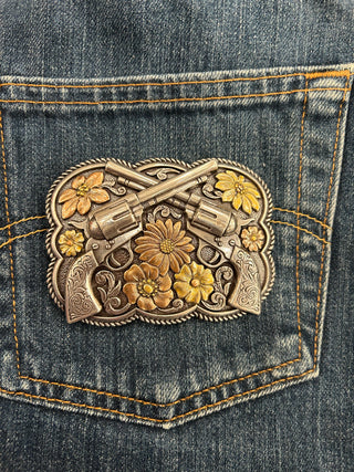 Revolvers Belt Buckle