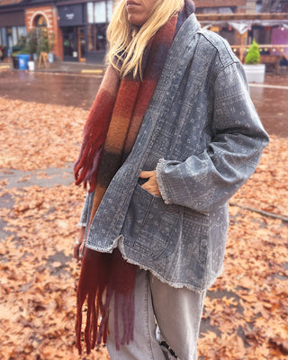 Everything Paisley Denim Jacket