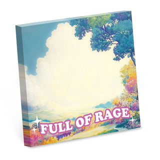 Full of Rage Sticky Note Pad