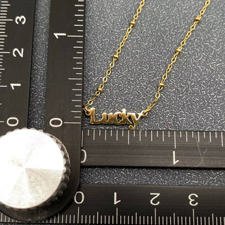 18k Lucky Charm Necklace