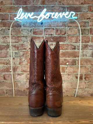 Dan Post Genuine Lizard Men's Cowboy Boots Size 12