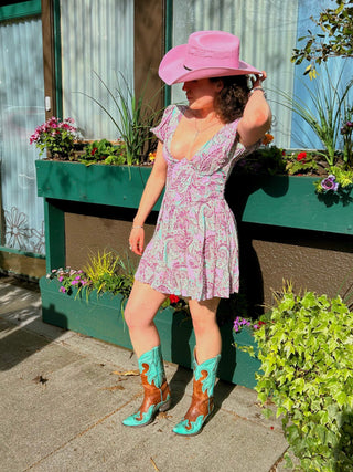 Bury Me In Dixie Paisley Dress