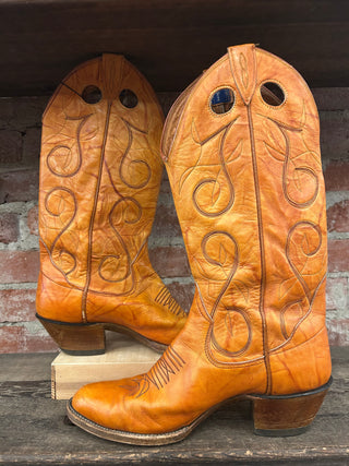 Sanders Men’s Cowboy Boots Size 10