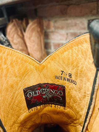 Vintage Old Gringo Cowboy Boots W Sz 7.5