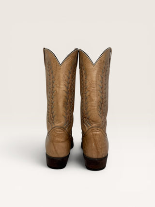 Tony Lama Genuine Leather Men's Cowboy Boots Size 10