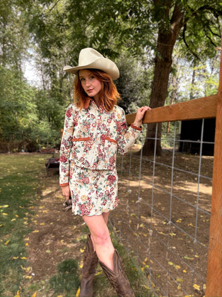 Letting Me Down Jacquard Tapestry Jacket