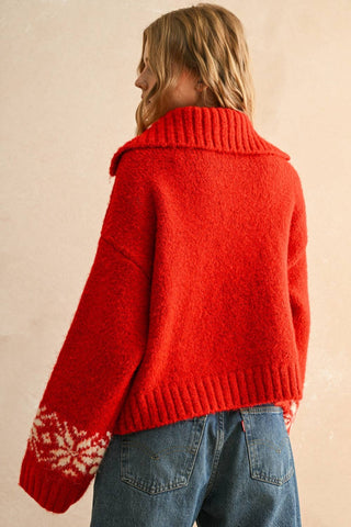 Aspen Wool Blend Toggle Sweater