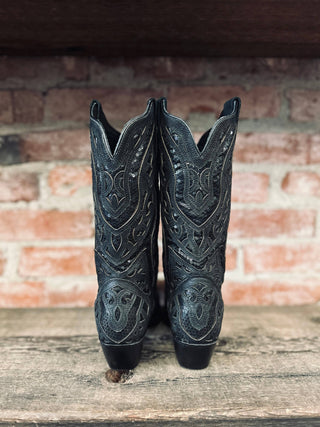 Vintage J.B. Dillon Cowboy Boots W Sz 7