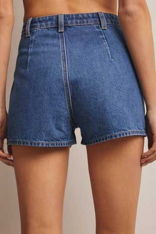 Outlaw Braided Denim Shorts