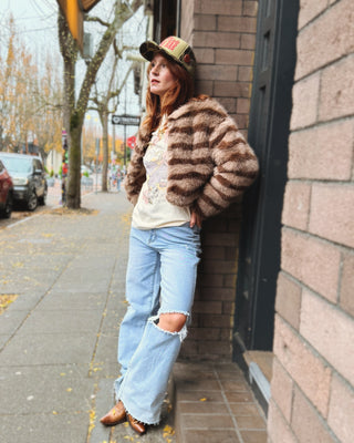 Foxy Lady Faux Fur Jacket