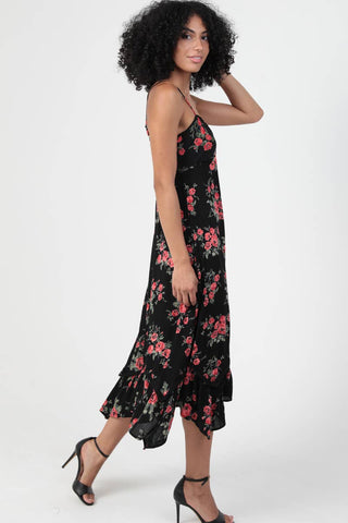 Midnight Rose Slip Dress