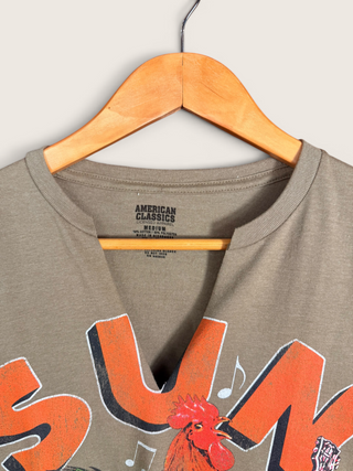 Sun Records V-Neck Chop Shop T-Shirt