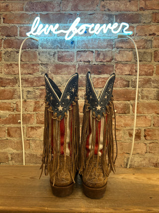 JB Dillon Women’s Cowboy Boots Size 9.5/Mens Size 8