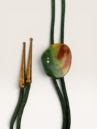 Polychrome Jasper Vintage Bolo Tie