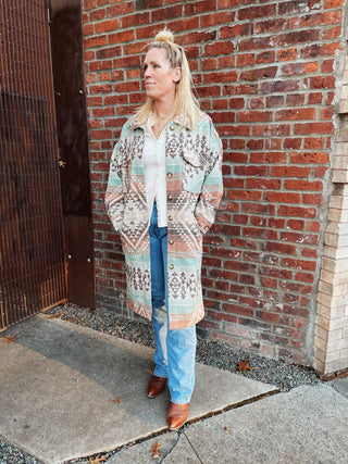 Sunset Montana Duster Coat