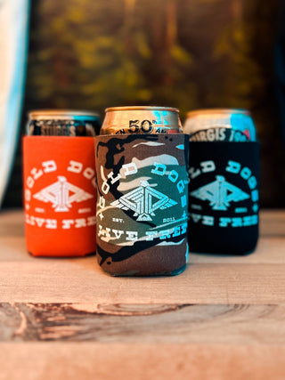 Gold Dogs Can Koozie