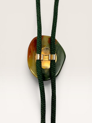 Polychrome Jasper Vintage Bolo Tie