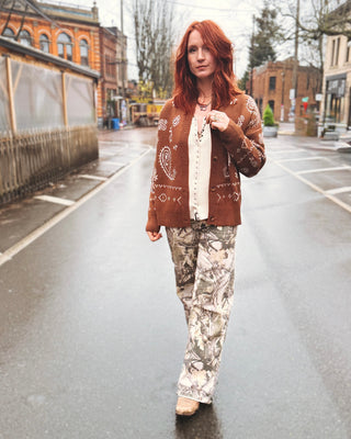 Stella Wide Leg Camo Pants
