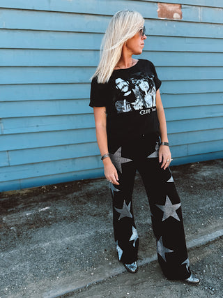 Ziggy Star Rhinestone Pants