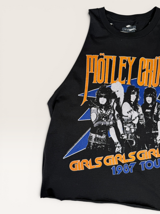 Mötley Crüe Girls Girls Girls Chop Shop Tank