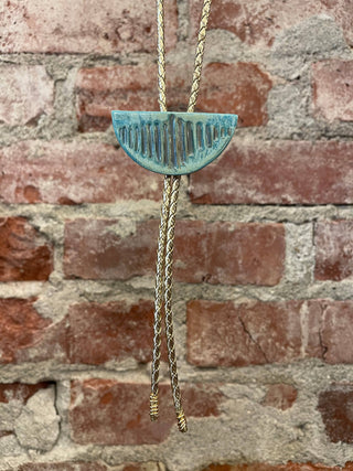 Handmade Ceramic Bolo Tie