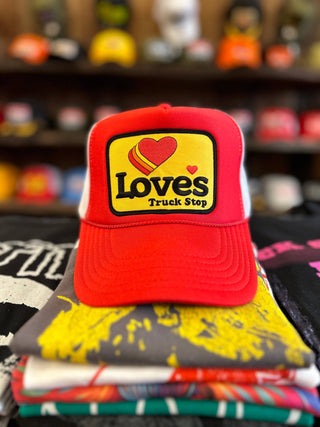 Love's Truck Stop Patch Trucker Hat