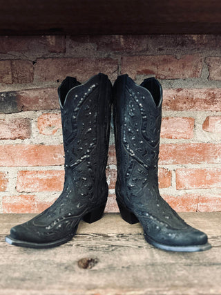 Vintage J.B. Dillon Cowboy Boots W Sz 7