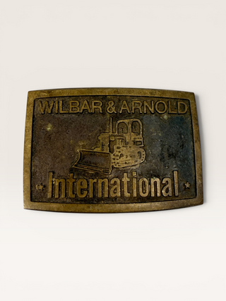 Wilbar & Arnold International Belt Buckle