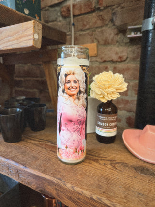 Saint Queen of Country - Dolly Parton Candle