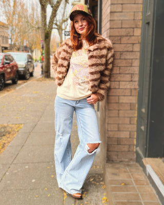Foxy Lady Faux Fur Jacket