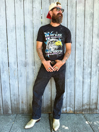 Willie Nelson Eagle Chrome T-Shirt