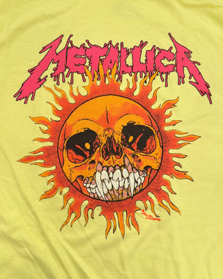 Metallica Fire Sun Band T-Shirt