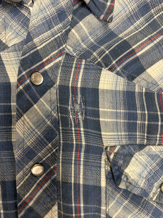 Vintage Men’s Westerner Snap Up Shirt Size Large