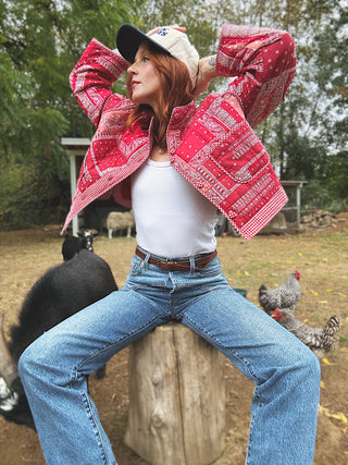 Jolene Paisley Quilted Jacket