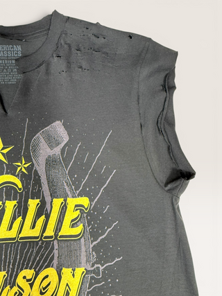 Willie Nelson Chop Shop Distressed T-Shirt