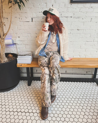 Stella Wide Leg Camo Pants