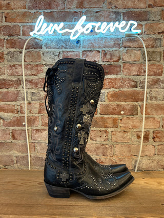 Double D Ranch Women’s Cowboy Boots size 8