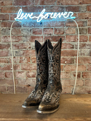 J.B. Dillon Women’s Cowboy Boots Size 10