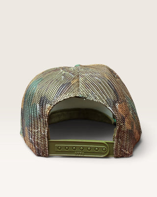 Gold Dogs Western Wear Flat BillTrucker Hat