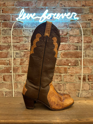 Vintage Justin Women’s Cowboy Boots Size 7.5