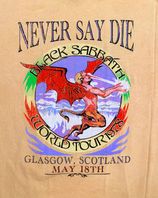 Black Sabbath Never Say Die T-Shirt