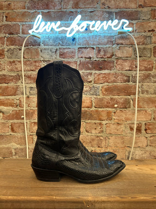 Nocona Nile Crocodile Men's Cowboy Boots Size 10 wide