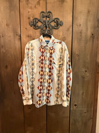 Vintage Men’s XL Wrangler Snap Up