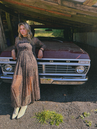 Mayhem Long Sleeve Mesh Dress