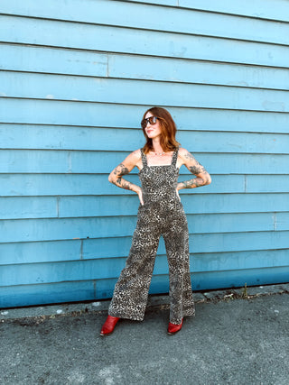 Dirty Little Secret Leopard Jumpsuit