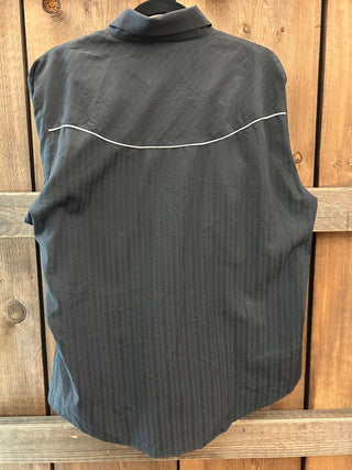 Vintage Men’s ELY1878 Snap Up Shirt L