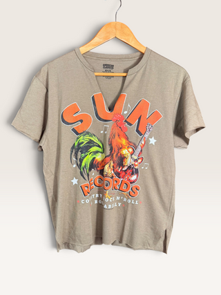 Sun Records V-Neck Chop Shop T-Shirt