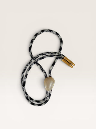 Vintage Smokey Agate Bolo Tie