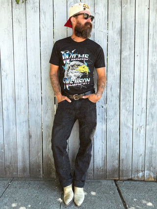 Willie Nelson Eagle Chrome T-Shirt