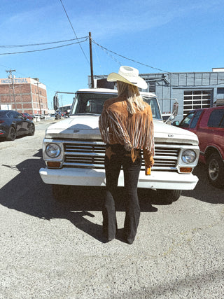 Don't We All Black Bell Bottom Jeans